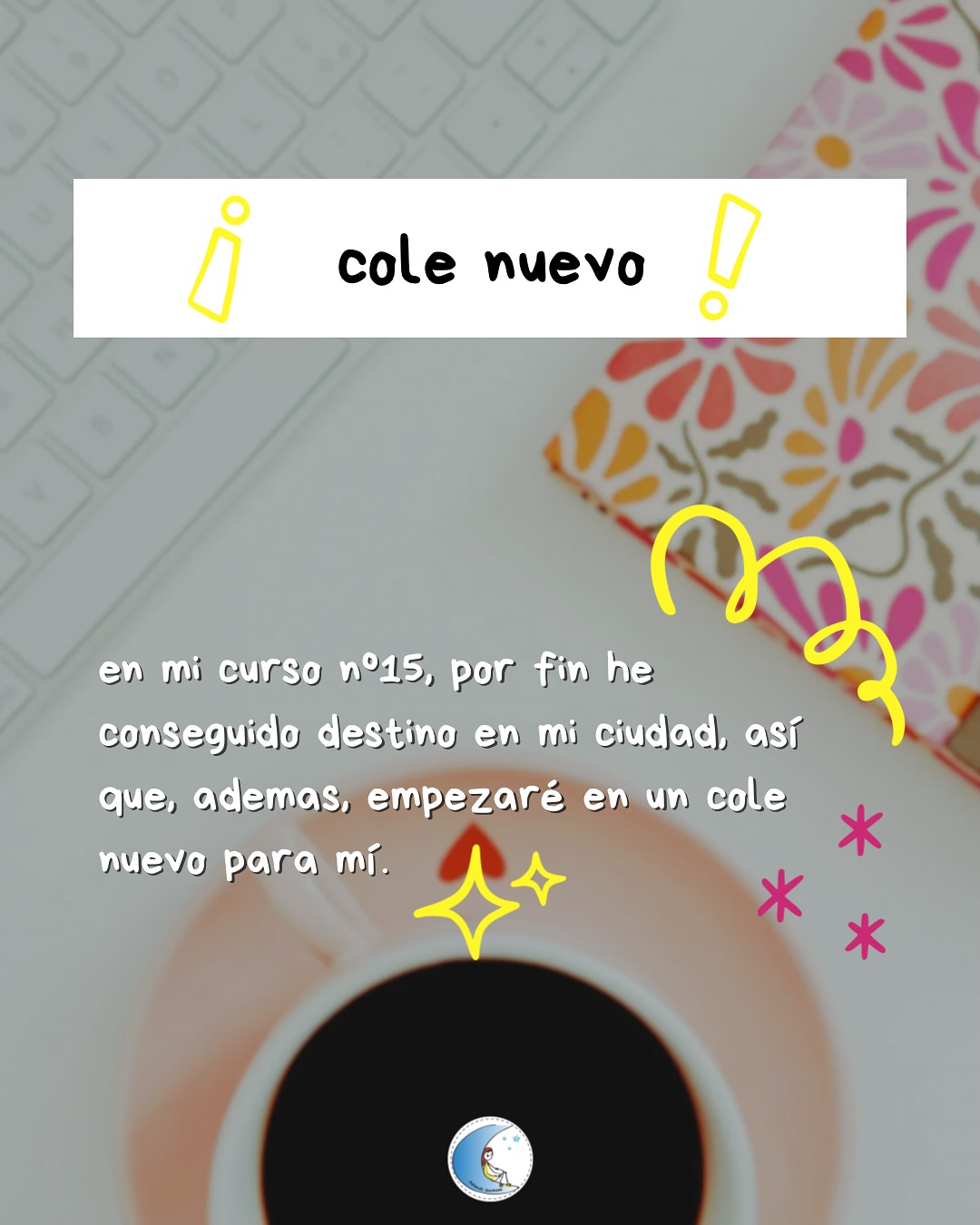 Acompáñame en esta triste historia de la vuelta al cole
(que no!, es broma!) 😉con muchas ganas ya, sobre todo porque mis peques también tienen comienzo de cole.
💫
Un finde, y …comenzamos! 🚀👩🏻🏫
#vueltaalcole #maestra #maestradeinfantil #claustrodeiginfantil #claustrodeig